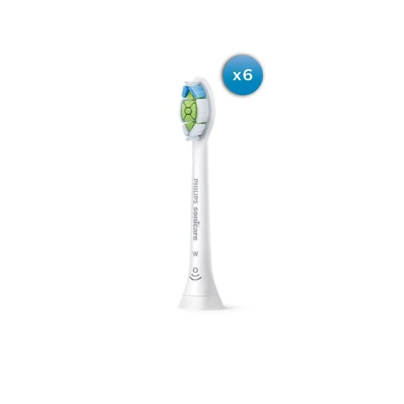 Testine di Ricambio Philips Optimal White HX6066/87 6 Unità Sbiancamento