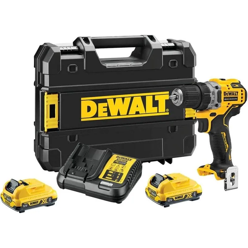 Avvitatore elettrico Dewalt DCD701D2-QW 12V 57,5 Nm compatto
