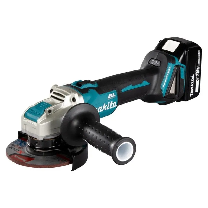 Smerigliatrice Makita DGA521ZX1 8500 RPM 12,5 cm Batteria Brushless