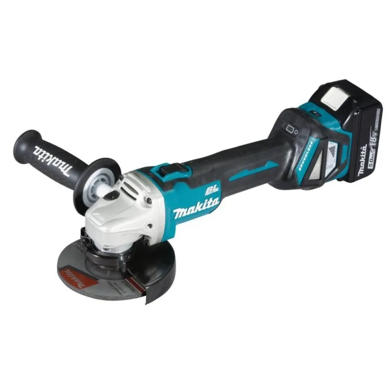 Smerigliatrice Makita DGA511RTJ Brushless 8500 RPM 125 mm Batteria