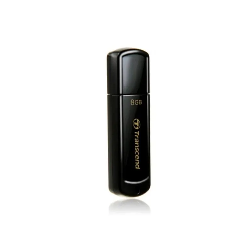 Chiavetta USB Transcend JetFlash 350 8GB USB 2.0 nera