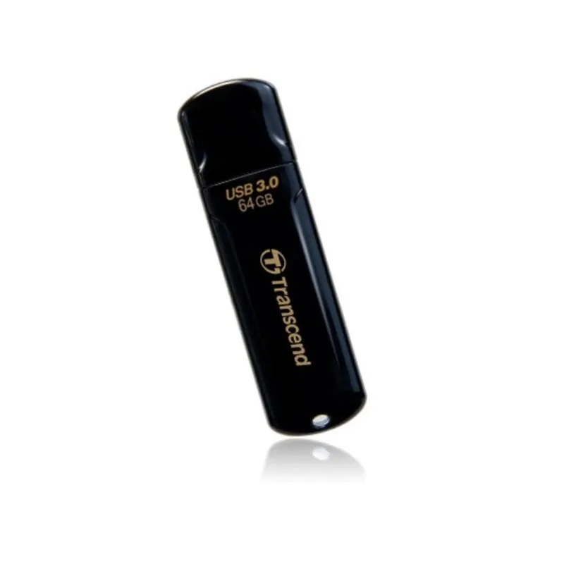 Chiavetta USB Transcend JetFlash 700 64GB USB 3.2 Gen 1 Nera