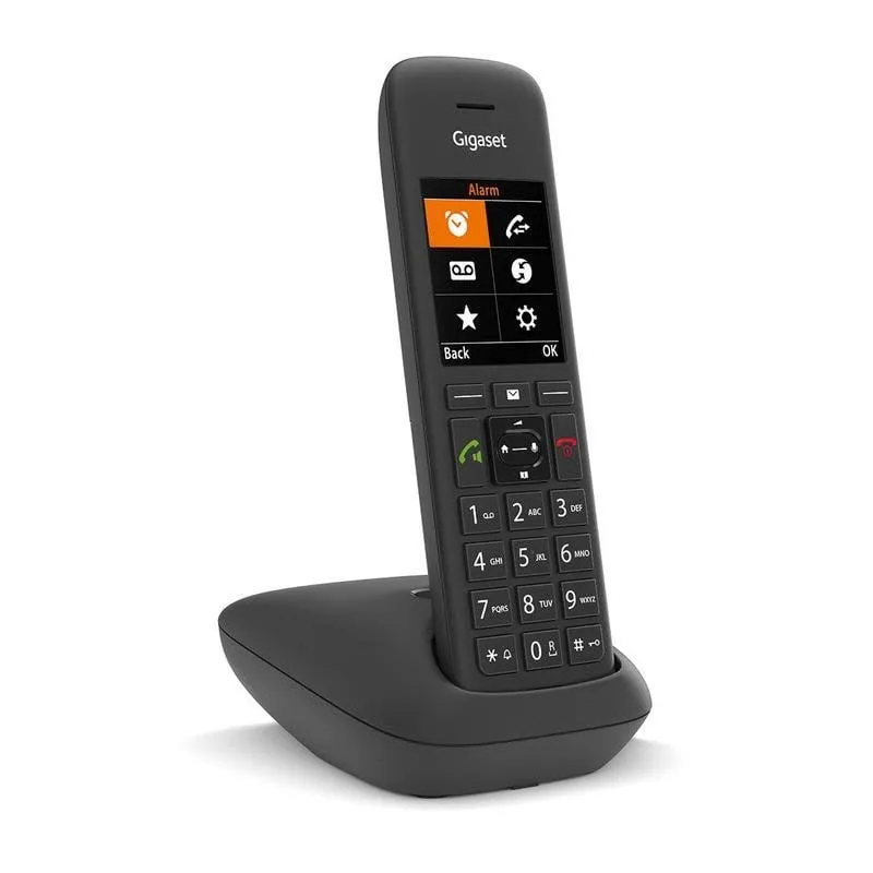 Telefono Gigaset C575HX DECT Wireless Vivavoce 200 Contatti Nero