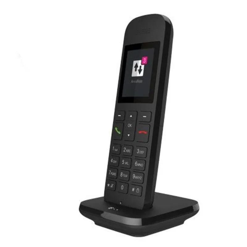 Telefono IP Telekom Speedphone 12 Nero Wireless 50m 300m