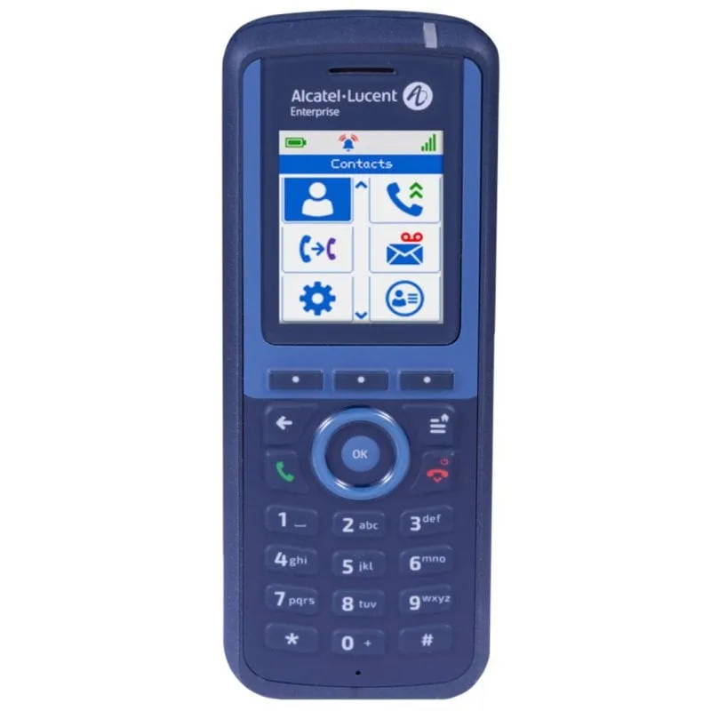 Telefono Alcatel-Lucent Enterprise Mobile 8254 DECT Wireless Blu