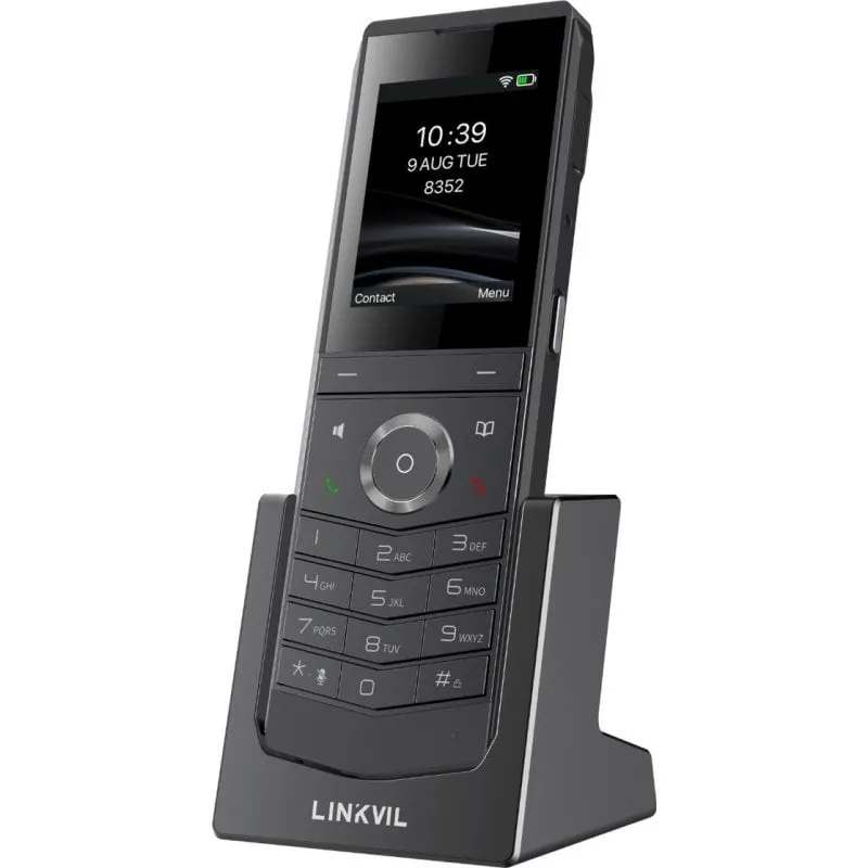 Telefono Fanvil W611W V2 Nero Wireless 4 Linee LCD Wi-Fi Bluetooth