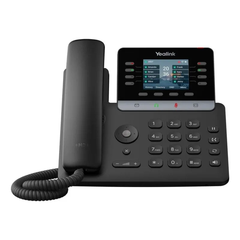 Telefono IP Yealink T73U Display Colore 2.8 pollici 12 SIP USB
