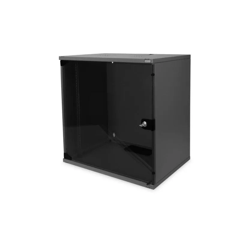 Armadio Rack Digitus SOHO 12U 540x400 mm Porta Vetro Nero