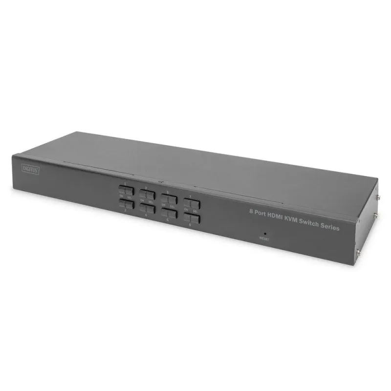 Switch KVM Digitus DS-12910 8 porte HDMI 4K Ultra HD rack