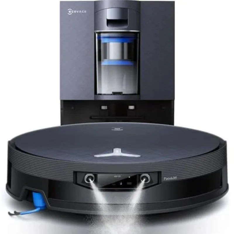 Robot Aspirapolvere Ecovacs DEEBOT X12 OmniCyclone Navigazione LiDAR Potenza 22.000 Pa