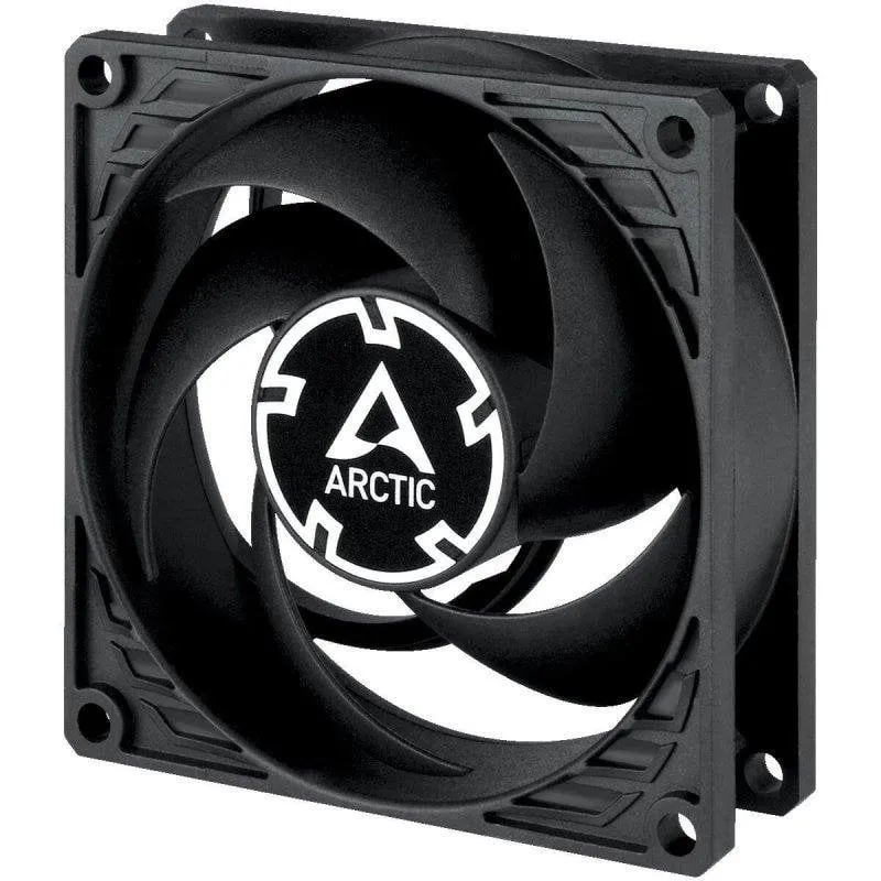 Ventilatore supplementare Arctic P8 PWM Max 80mm 5000RPM doppio cuscinetto nero