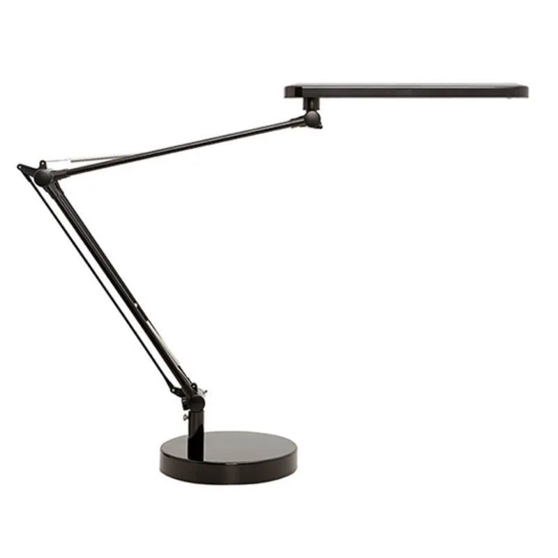 Lampada da tavolo Unilux Mambo LED 6.5W Nera braccio articolato