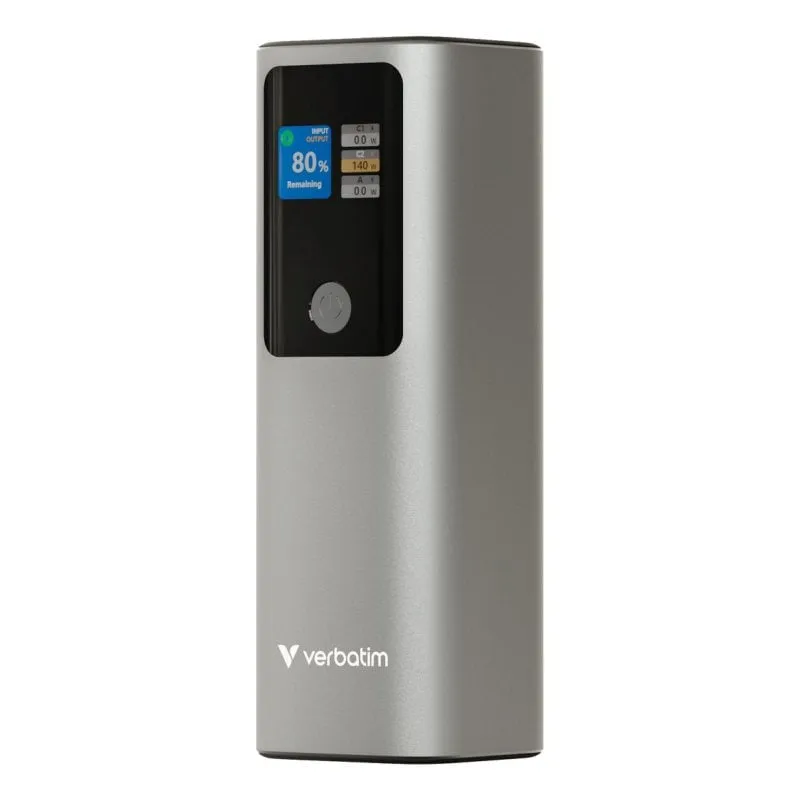 Power Bank Verbatim 32269 27000 mAh Power Delivery 3.1 Quick Charge 3.0