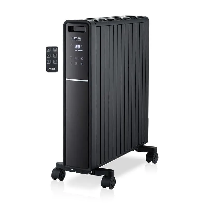 Riscaldatore Convector Haeger HE-20D.003A 2000W Portatile Nero