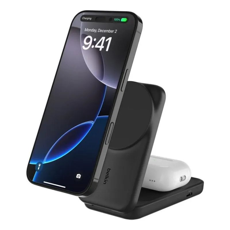 Caricatore Belkin Qi2 Ultra Charge 25W 1,5 m Nero