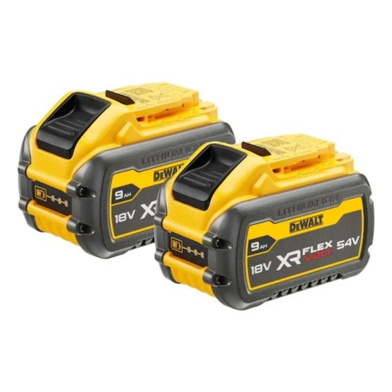 Batteria DeWalt DCB547X2-XJ 9 Ah 54 V Confezione 2 Pezzi