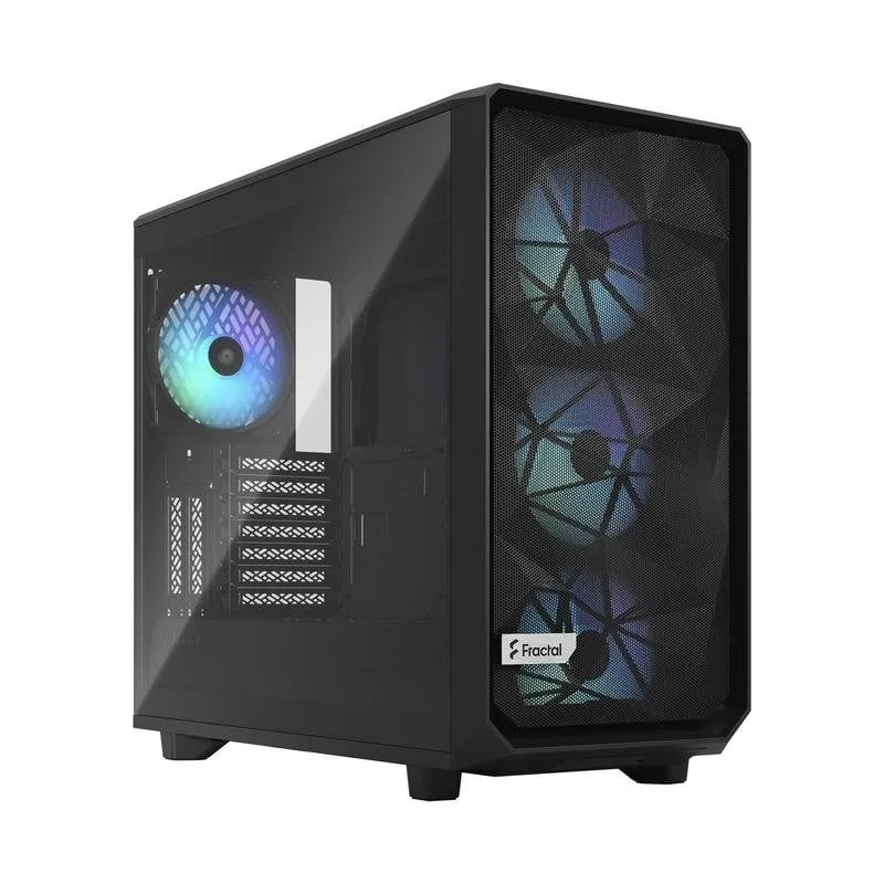 Torre Fractal Meshify 2 RGB ATX Nero Vetro Temperato RGB Multi