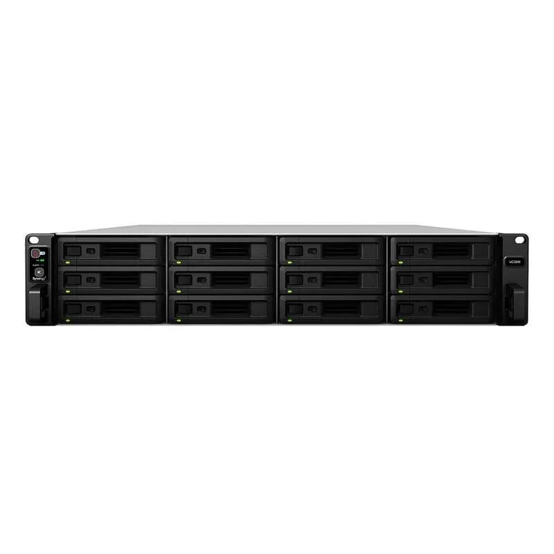 Server Synology UC3200 Intel Xeon D-1521 8GB 0TB SAS iSCSI Rack 2U