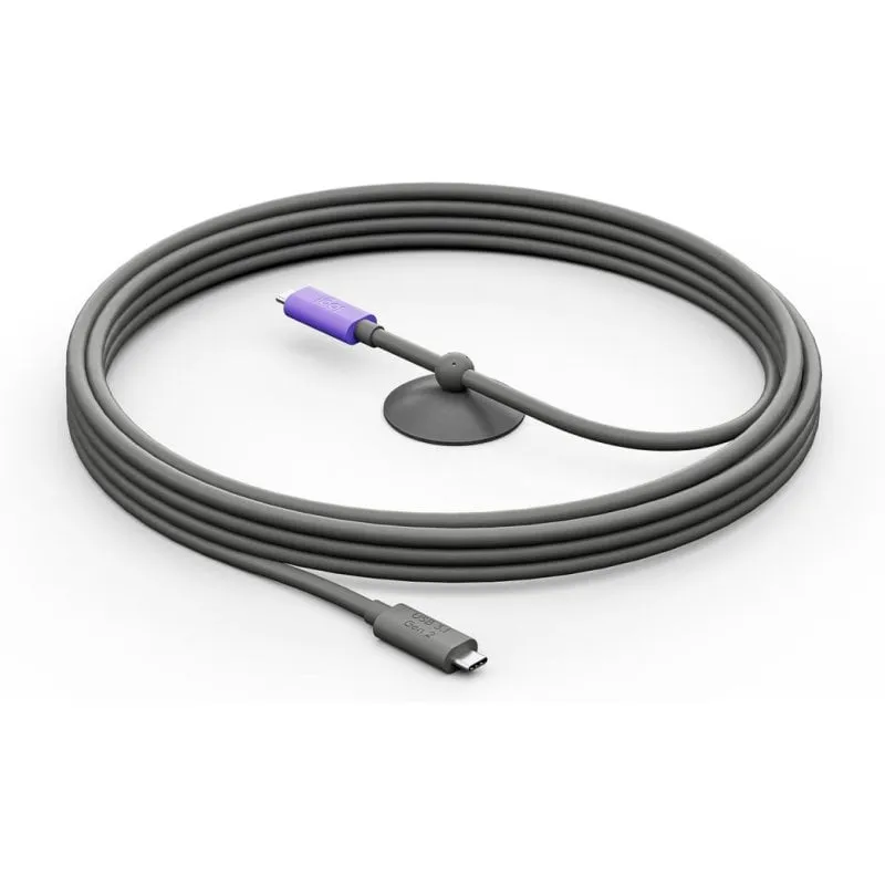 Cavo USB Attivo Logitech MeetUp 2, 5 m, USB-C a USB-C