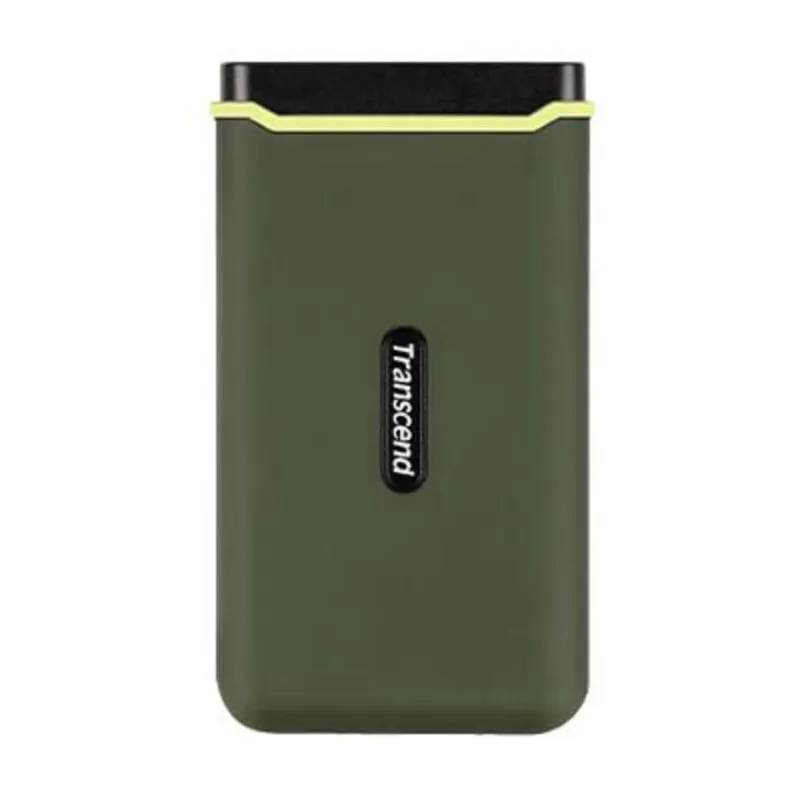 Disco Duro Transcend ESD380C 2TB SSD USB 3.2 Gen 2 2000MB/s Verde Protezione