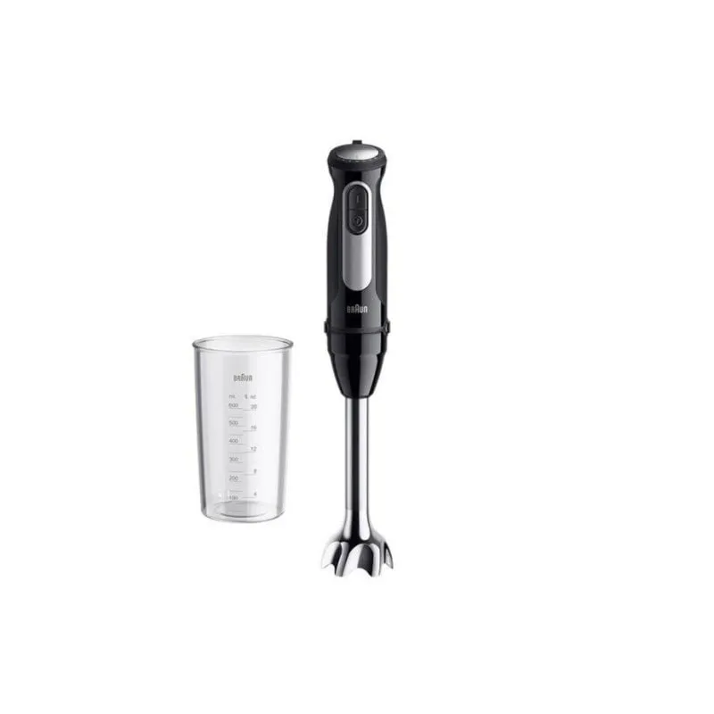 Frullatore a immersione Braun MultiQuick 5 Pro 1000W 0,6L Nero/Argento
