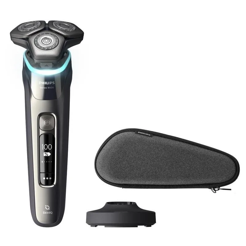 Rasoio Viso Philips Shaver Series 9000 S9974/35 Senza Fili 60min Uso Bagnato e Asciutto 3 Lame Ricarica Rapida