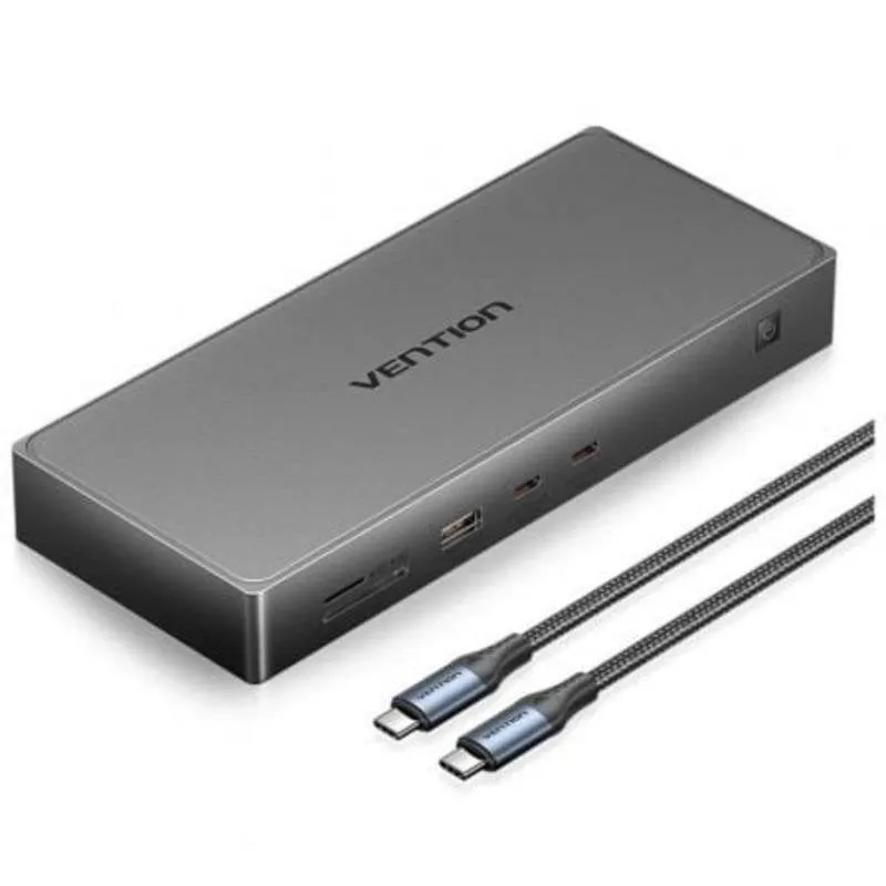 Stazione di aggancio Vention TPWH0 11 in 1 con 2x HDMI 4K