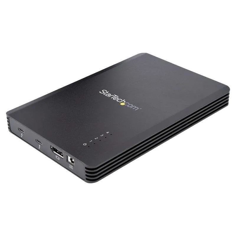 Caja PC StarTech 4 Bay M.2 PCIe Thunderbolt 3 Metallo Nero con Ventola
