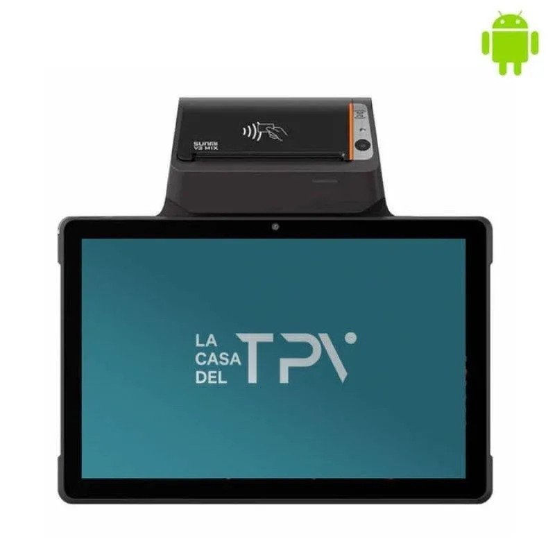 Terminale TPV Android Sunmi V3 Mix 10 pollici