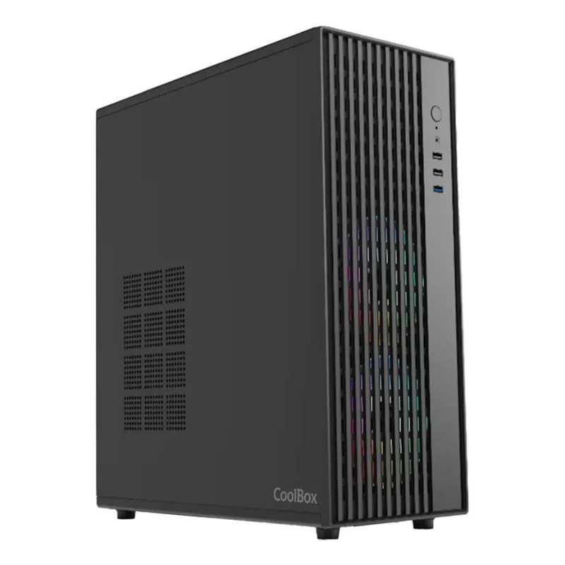 Case ATX Coolbox A850 USB-C 3.2 Gen1 Nero