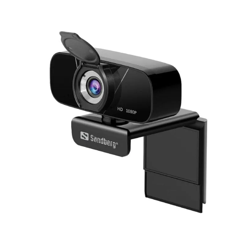 Webcam Sandberg 134-15 Full HD 1080P con Microfono Integrato