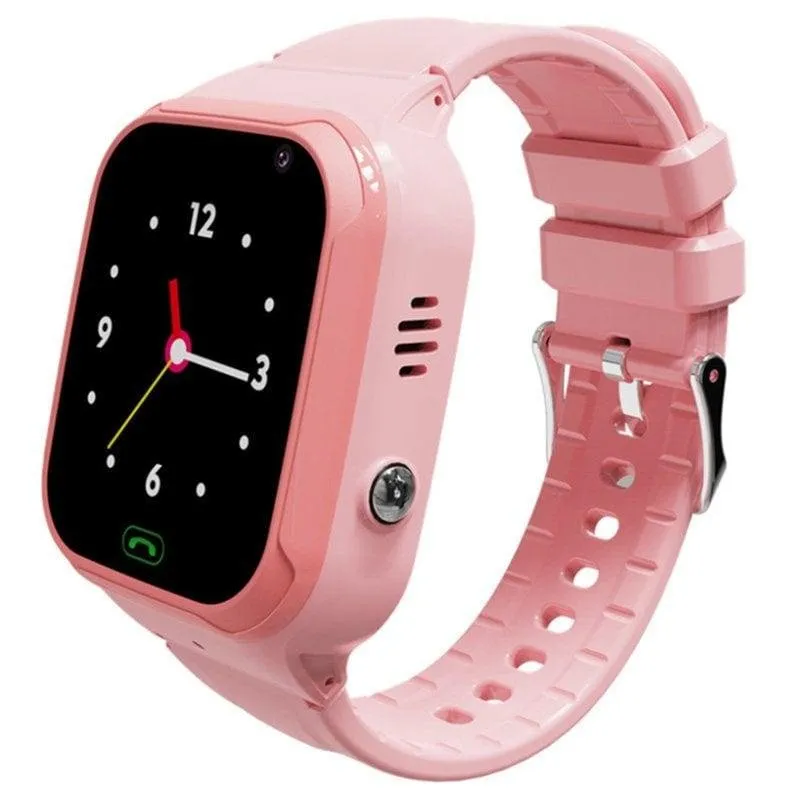 Nilait Kids Watch Safe GPS 4G 1,44'' Rosa Nano SIM IP67 Pulsante SOS