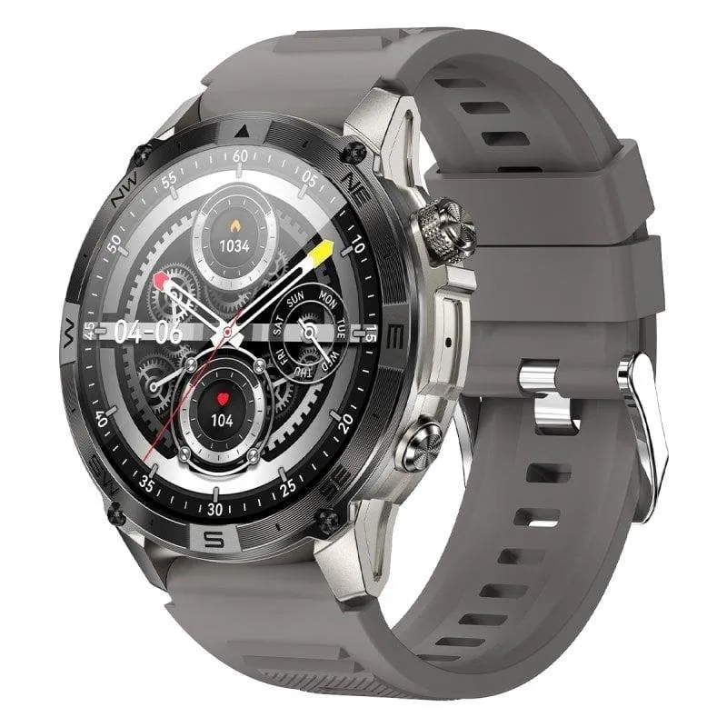 Nilait Watch Commeta One GPS Doppia Frequenza AMOLED 1,43'' Grigio Silicone