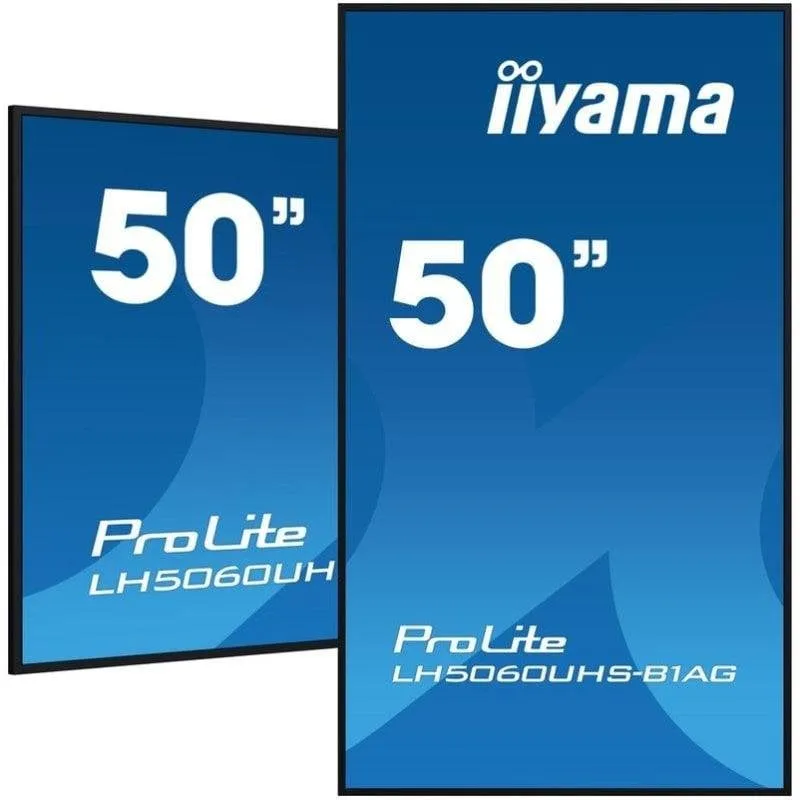 Pizarra de caballete digital iiyama LH5060UHS-B1AG 49.5" 4K Ultra HD WiFi Android 11
