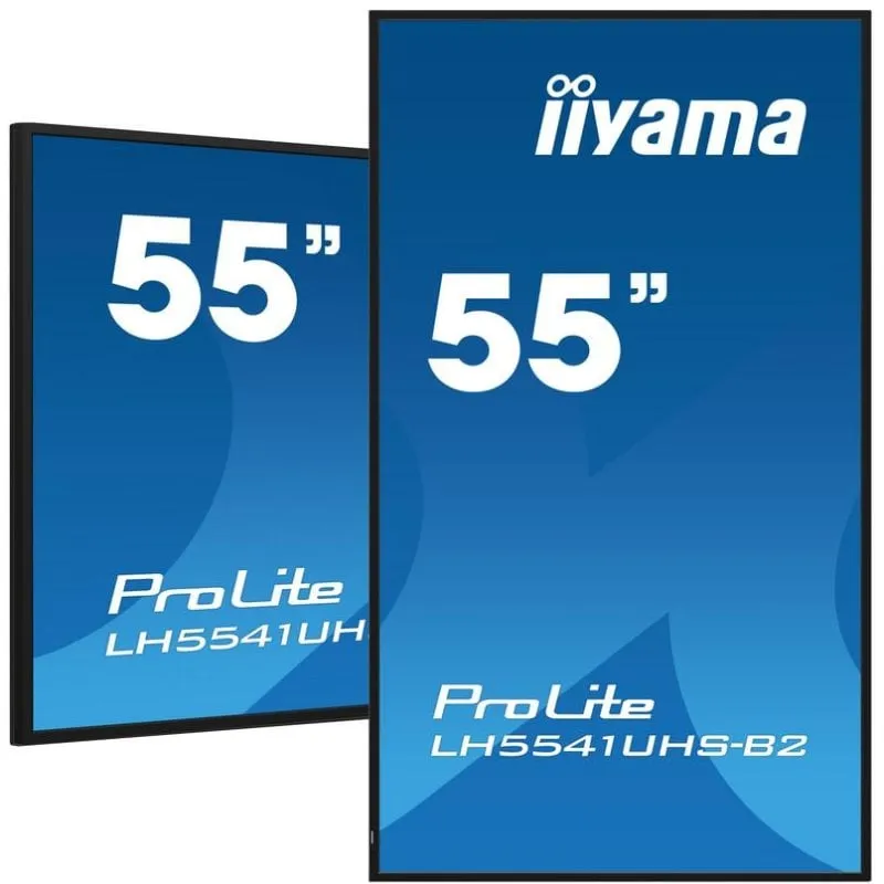 Monitor PC iiyama LH5541UHS-B2 54,6" UltraHD 4K 60Hz IPS XL Audio Integrato VESA