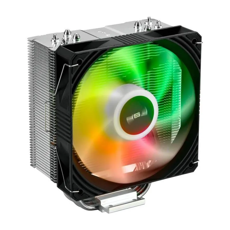 Refrigerazione Aria FSP Socket AM4 AM5 LGA 1200 120 mm NE5 ARGB Nero