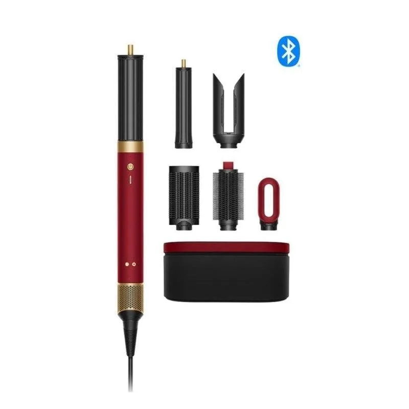Multistyler Dyson Airwrap Co-anda 2x 1700W Ceramica Ionica 3 Temperature 6 Accessori Rosso Oro