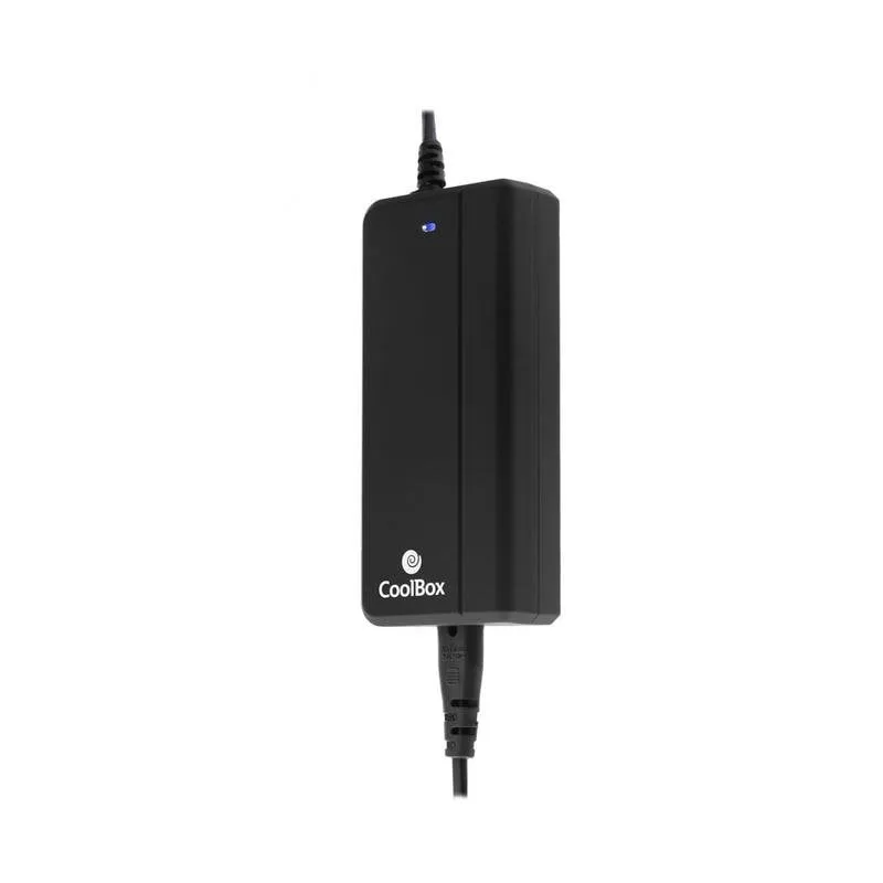 Cargador Portátil Coolbox Universal 90W USB 2.1A + 14 Puntas