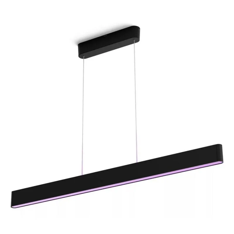 Lampada Sospesa Intelligente Philips Hue Ensis White and Color Bluetooth Nera LED