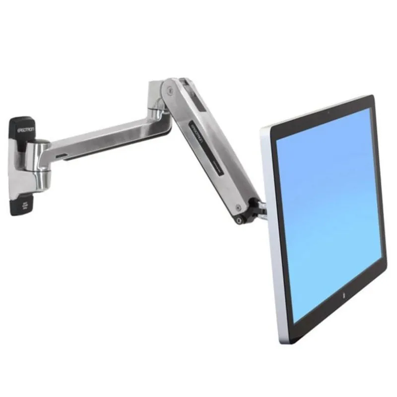 Ergotron LX HD Supporto Monitor Parete 20 a 46" VESA 75x75 a 400x400 Max 13,6Kg