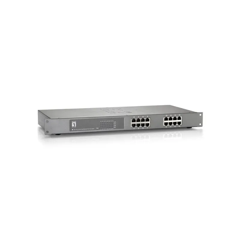 Switch LevelOne FEP-1612 16 porte Fast Ethernet PoE 480W