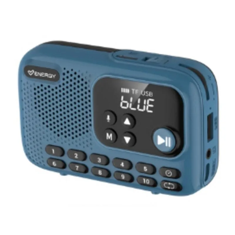 Radio Portatile Energy Sistem TunerGo FM LED USB Type-C