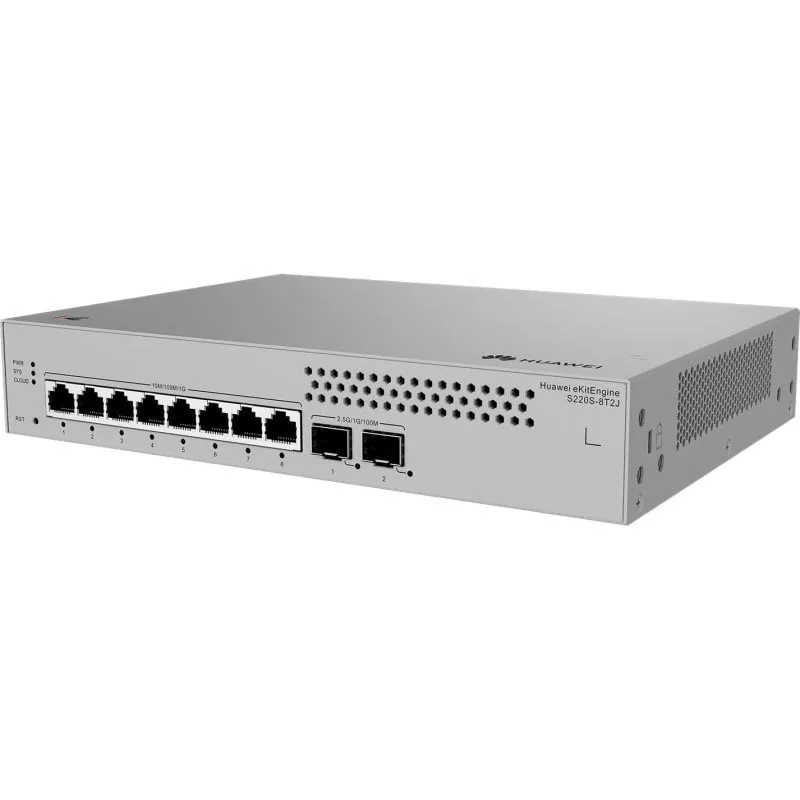 Switch Huawei eKit S220S-8T2J Gestito L2 8 Porte Gigabit 2 SFP Rack 1U