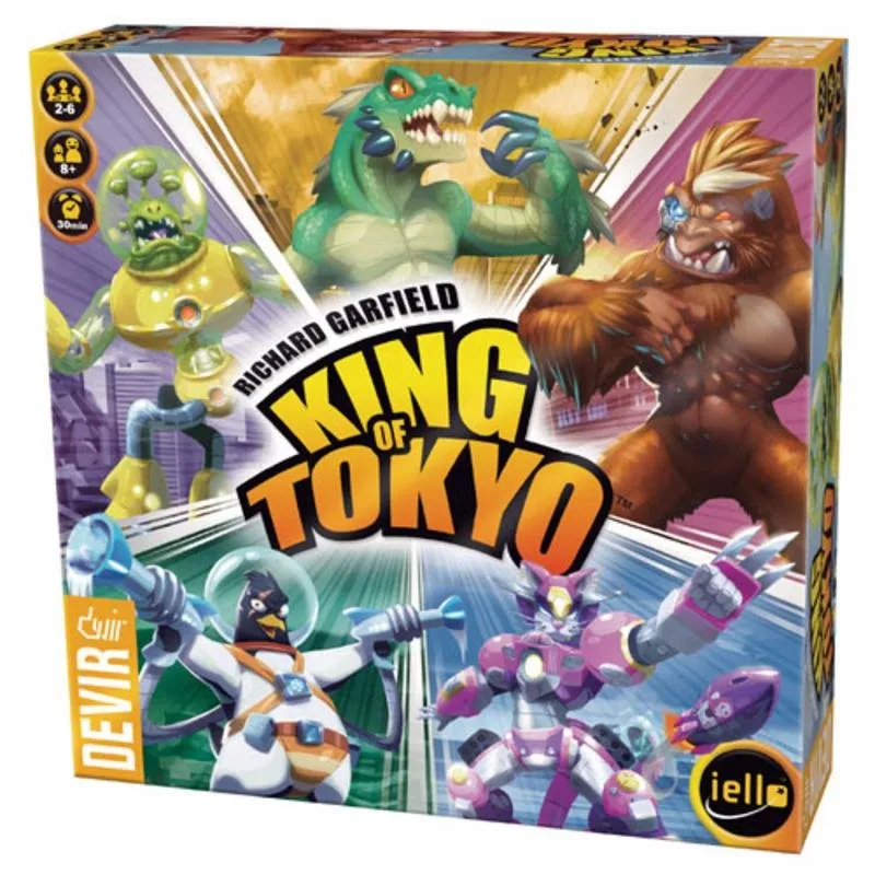 Gioco da tavolo Devir King Of Tokyo Tattico 2-6 Giocatori