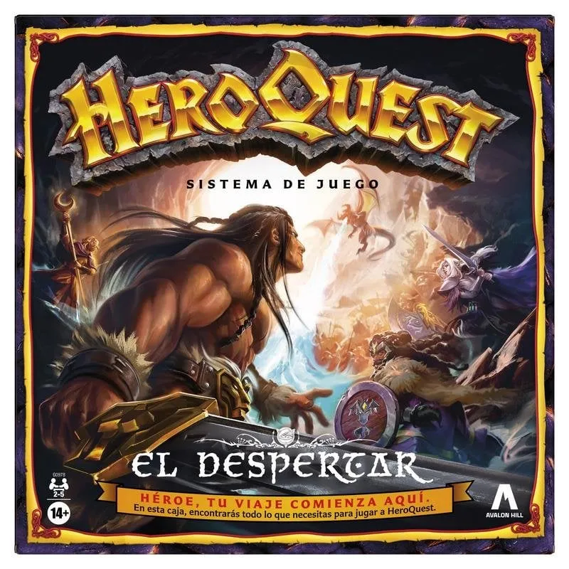 Gioco da tavolo Avalon Hill HeroQuest First Light Avventure e Fantasia