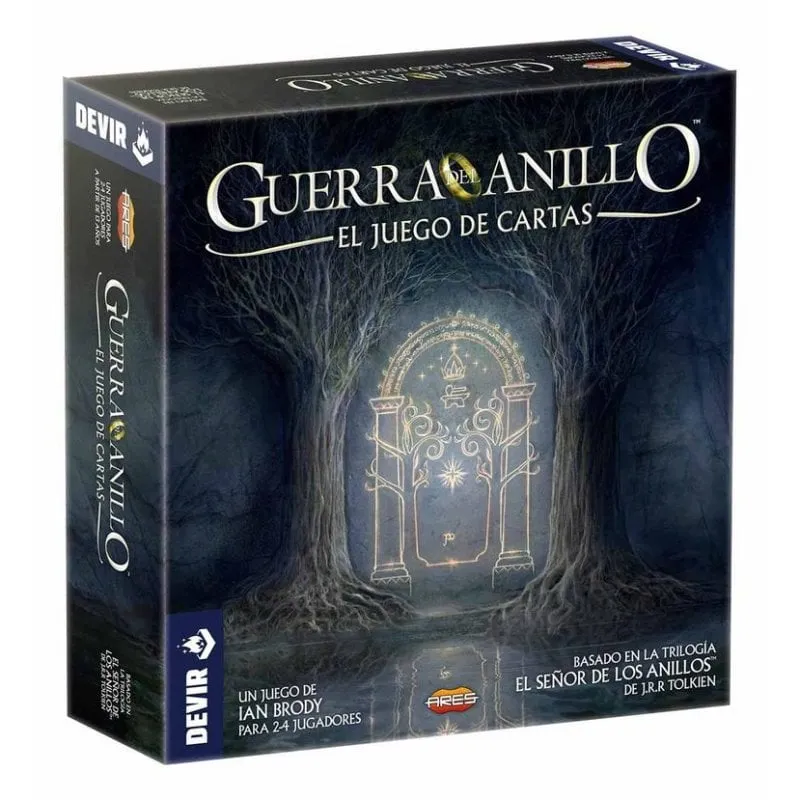 Gioco di carte Devir Guerra dell'Anello Strategia per 2-4 giocatori
