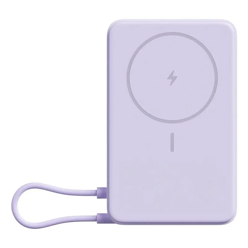 Batteria Esterna Xiaomi BHR08PAGL 5900 mAh Caricatore Senza Fili Viola
