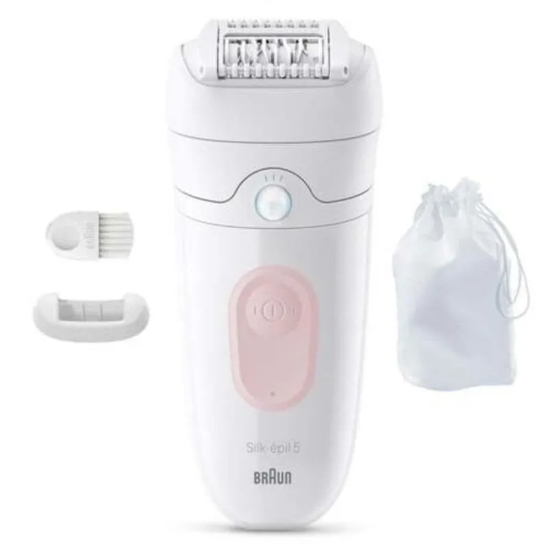 Epilatore Elettrico Braun Silk-épil 5 Senza Fili Wet & Dry Batteria Lunga Durata