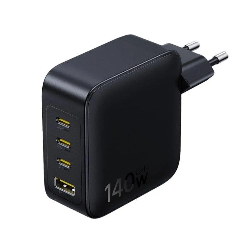 Caricatore Rapido Baseus EnerFill FH11 GaN 140W EU Nero Cosmico