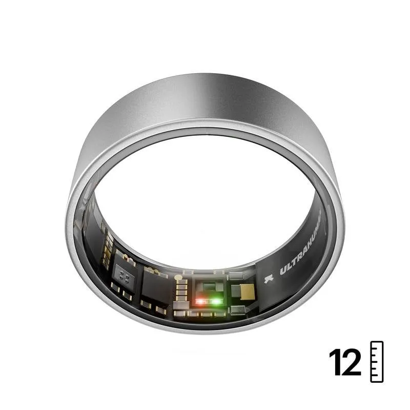 Anello intelligente Ultrahuman Ring AIR Bluetooth Autonomia 6 giorni iOS Android Titanio